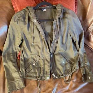 Divided Olive Green Bomber Jacket